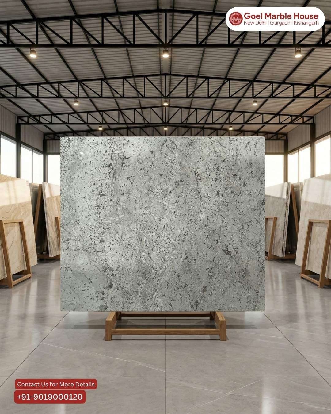 Dior Grey GMH 1116 Marble Gallery - Goel Marble House